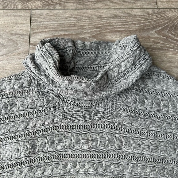 Eight Eight Eight Crowl Neck  Cable Knit Dolman Sleeve Sweater Tunics - Picture 5 of 14